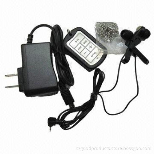 Bluetooth Handsfree Kit with Optional Lanyard and Clothing Clip for iPhone, iPad, Smartphone
